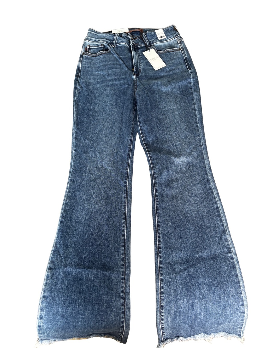 Judy Blue Medium Blue High-Rise Flare Jeans